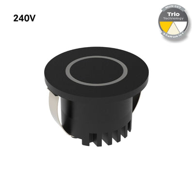 Domus AURA 240V RND 3W LED TRIO IP20 Steplight