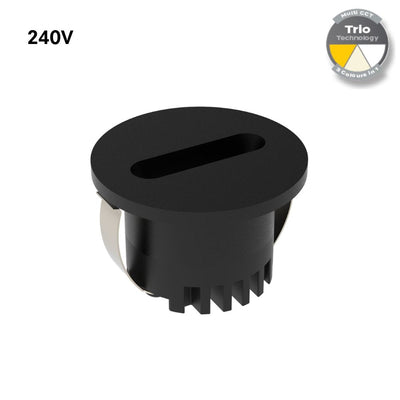Domus AURA 240V RND 3W LED TRIO IP20 Steplight