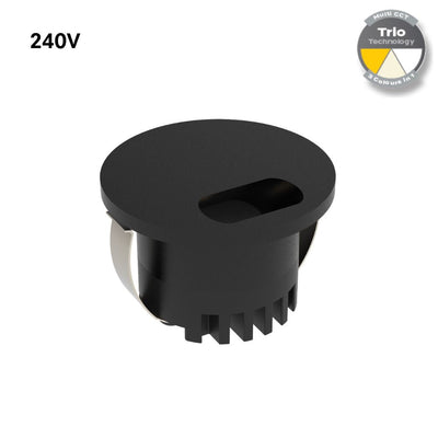 Domus AURA 240V RND 3W LED TRIO IP20 Steplight