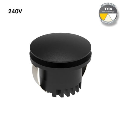 Domus AURA 240V RND 3W LED TRIO IP20 Steplight