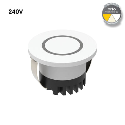 Domus AURA 240V RND 3W LED TRIO IP20 Steplight