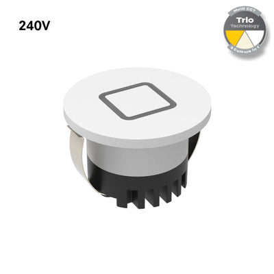 Domus AURA 240V RND 3W LED TRIO IP20 Steplight