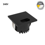 Domus AURA 240V SQR 3W LED TRIO IP20 Steplight