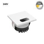Domus AURA 240V SQR 3W LED TRIO IP20 Steplight