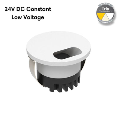 Domus AURA 24V RND 3W LED TRIO IP20 Steplight