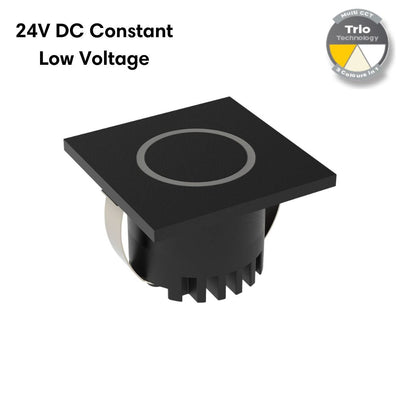 Domus AURA 24V SQR 3W LED TRIO IP20 Steplight