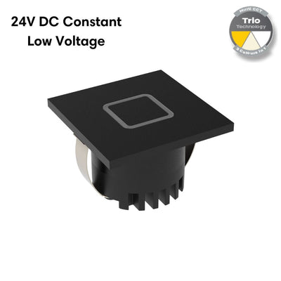 Domus AURA 24V SQR 3W LED TRIO IP20 Steplight