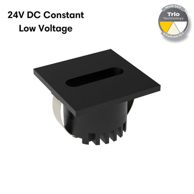Domus AURA 24V SQR 3W LED TRIO IP20 Steplight
