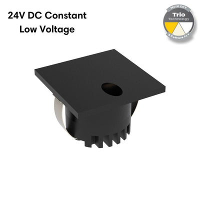 Domus AURA 24V SQR 3W LED TRIO IP20 Steplight