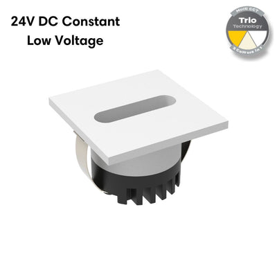 Domus AURA 24V SQR 3W LED TRIO IP20 Steplight