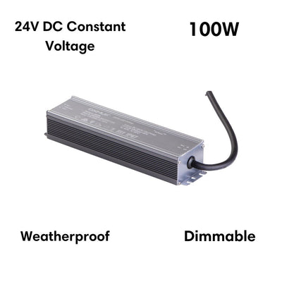 Domus DRIVER-24V-IP67-DIM - 30W/60W/100W/150W/200W 24V DC Constant Voltage Dimmable Outdoor LED Driver