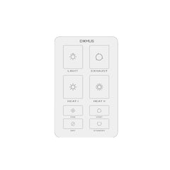 Domus INFINITY 6-in-1 Premium: Smart Bathroom Heating, Ventilation & Lighting