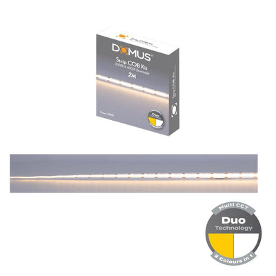 Domus STRIP COB KIT IP44 6W P/M Dual Colour 3K/4K