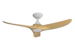Hunter Pacific Evolve DC Ceiling Fan 48 inch White with Oak Blades