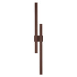 Ebiza Twin LED Exterior Wall Light — Rust