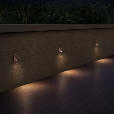 Elgin 24V Exterior Step Wall Light — lifestyle