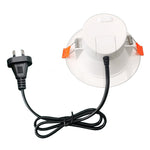 90mm LED Downlight 9w White CCT ELON DL115-WH-3C Telbix