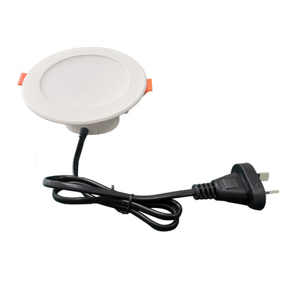 90mm LED Downlight 9w White CCT ELON DL115-WH-3C Telbix