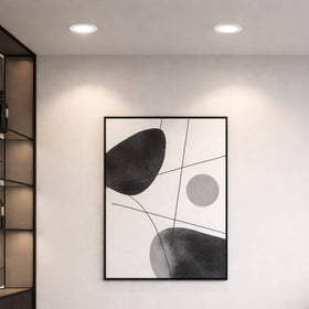 90mm LED Downlight 9w White CCT ELON DL115-WH-3C Telbix Ligh — lifestyle