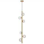 Elson 6 Pendant Light — Clear Prism