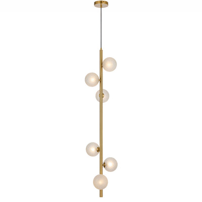 Elson 6 Pendant Light — Frost Tear