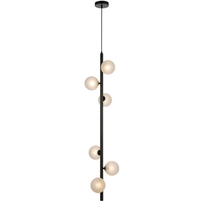 Elson 6 Pendant Light — Frost Tear