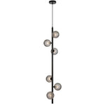 Elson 6 Pendant Light — Smoke Tear