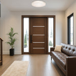 Eltz 50Cm 50W 3Cct LED Oyster Dimmable Ceiling Light — lifestyle