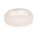 Eltz 28Cm 18W 3Cct LED Oyster Non-Dimmable Ceiling Light — Clear