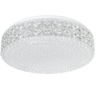 Eltz 28Cm 18W 3Cct LED Oyster Non-Dimmable Ceiling Light
