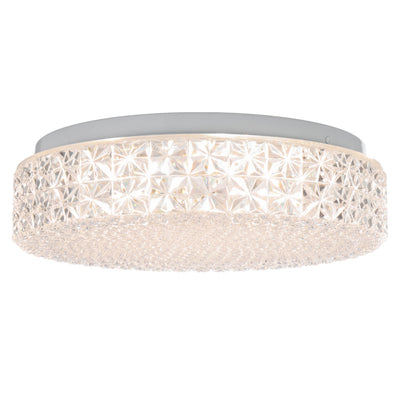 Eltz 28Cm 18W 3Cct LED Oyster Non-Dimmable Ceiling Light