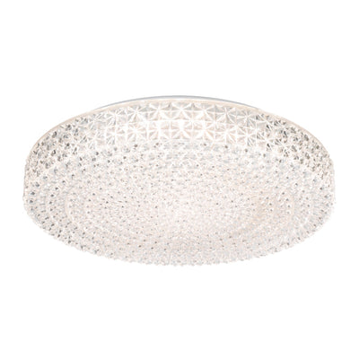 Eltz 40Cm 30W 3Cct LED Oyster Dimmable Ceiling Light — Clear