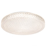 Eltz 50Cm 50W 3Cct LED Oyster Dimmable Ceiling Light — Clear