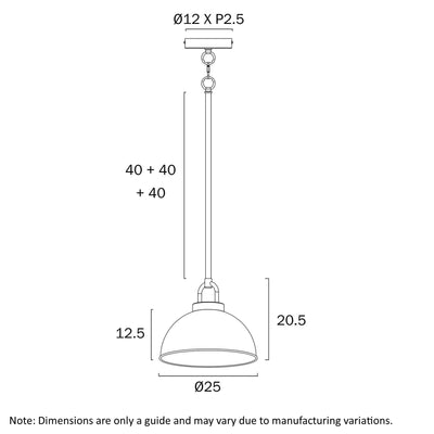 Emerson 25Cm Pendant Light