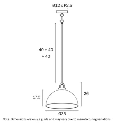 Emerson 35Cm Pendant Light