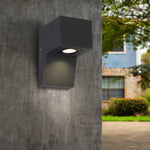 Engar Gypsum Exterior Wall Light — lifestyle