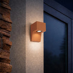 Engar Gypsum Exterior Wall Light — lifestyle