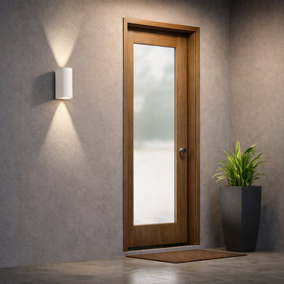 EOS II EXTERIOR 2 WALL LIGHT — lifestyle