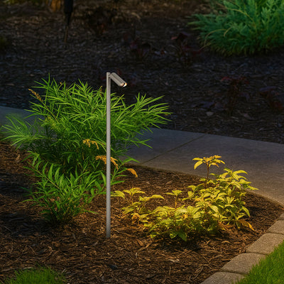 Eslen 24V Exterior LED Post Spike Light — lifestyle