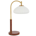 Estova Table Lamp — Walnut