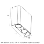 Eyvor 4 LED Wall Light