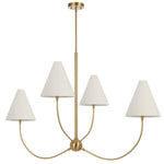 Farnix 4 Pendant Light — Antique Gold