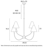 Farnix 4 Pendant Light