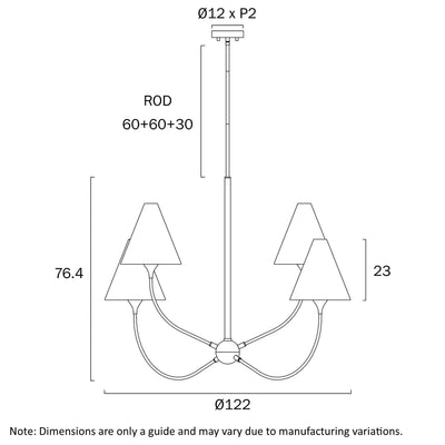 Farnix 4 Pendant Light