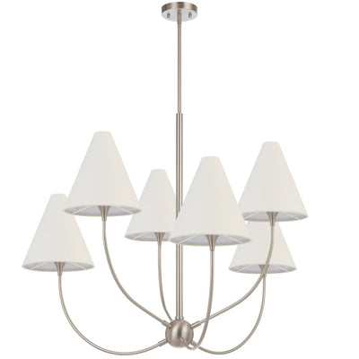 Farnix 6 Pendant Light — Nickel