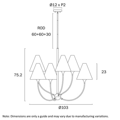 Farnix 6 Pendant Light