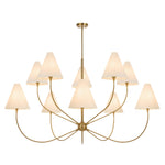 Farnix 10 Pendant Light — Antique Gold