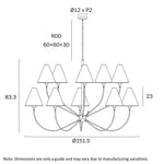 Farnix 10 Pendant Light