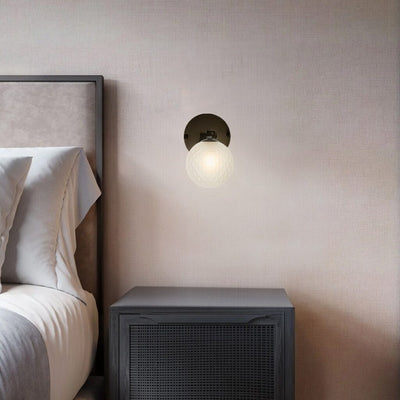 FELTON 1 LIGHT WALL LIGHT BLACK — lifestyle