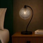 FELTON TABLE LAMP WHITE MARBLE — lifestyle